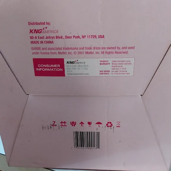 Barbie Ballerina Lamp ~never Opened♡ - Picture 2 of 4